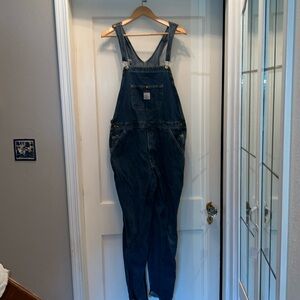 Vintage Pointer Brand made in USA Bibs overalls denim 36” x 30”